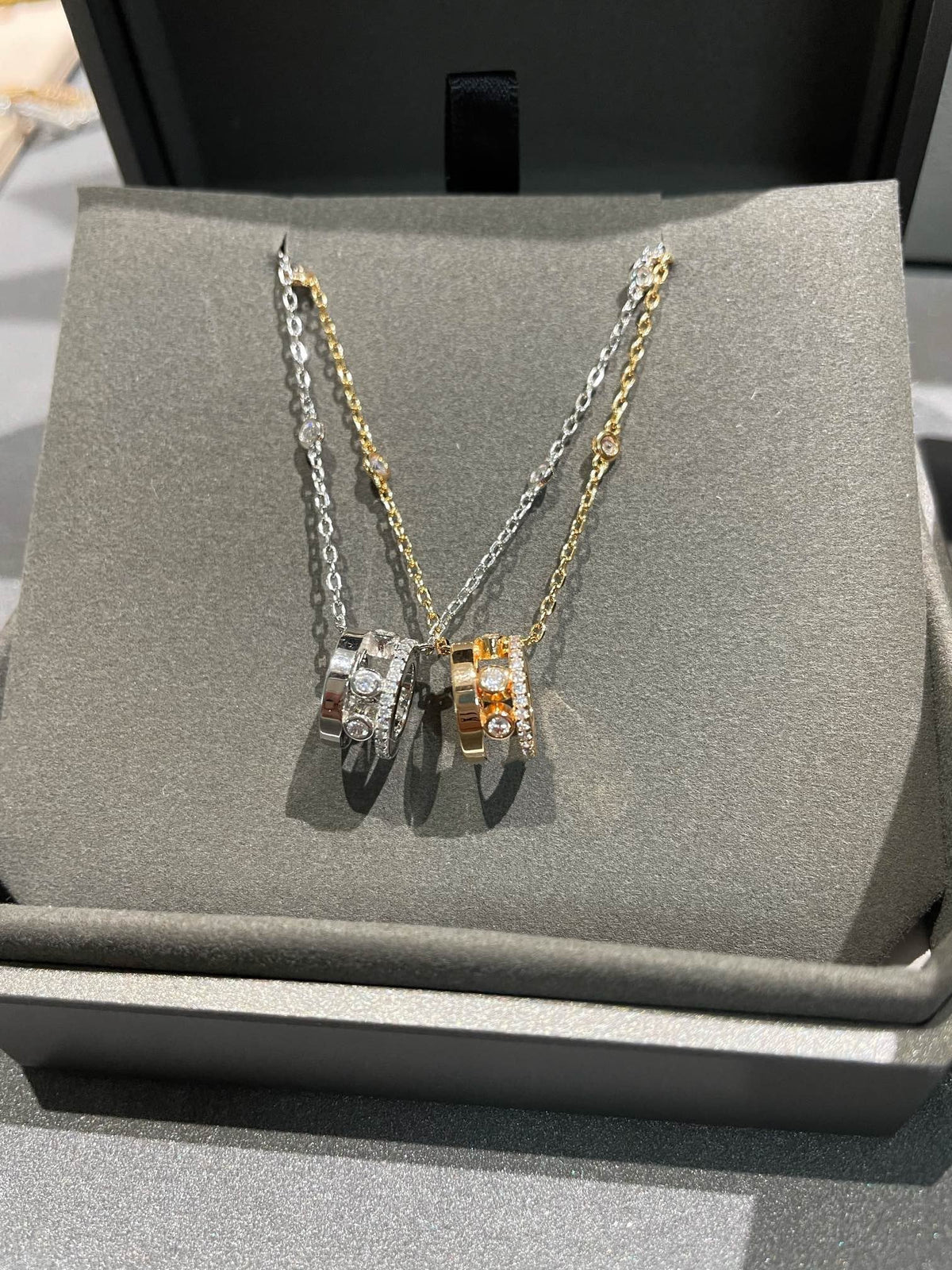 [Stellar Jewelry]CHAIN MOVE ROMANE PEDAND NECKLACE