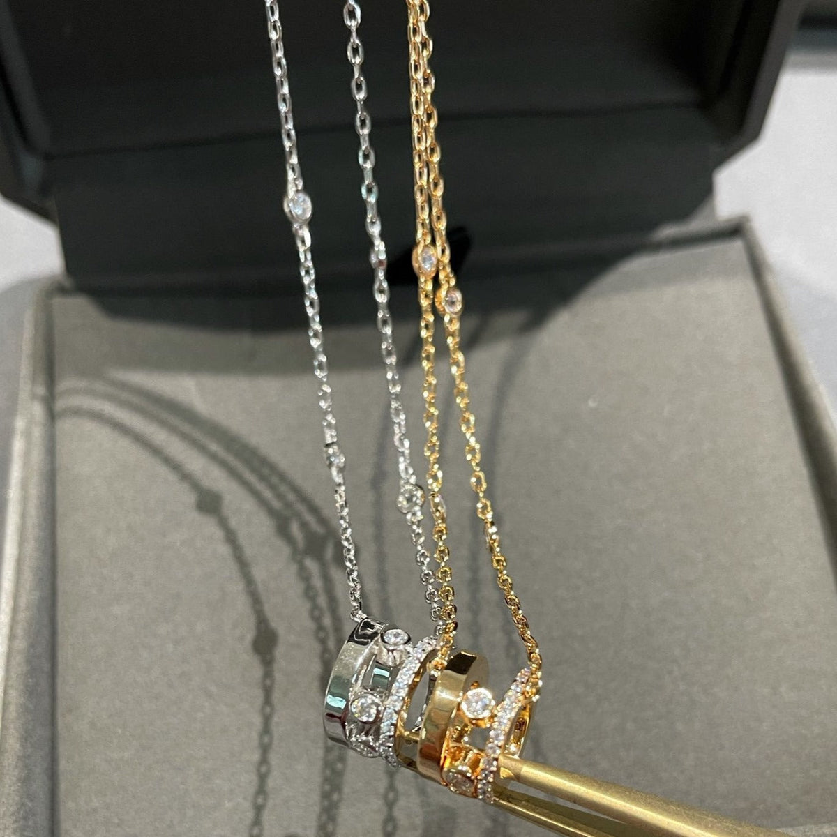 [Stellar Jewelry]CHAIN MOVE ROMANE PEDAND NECKLACE