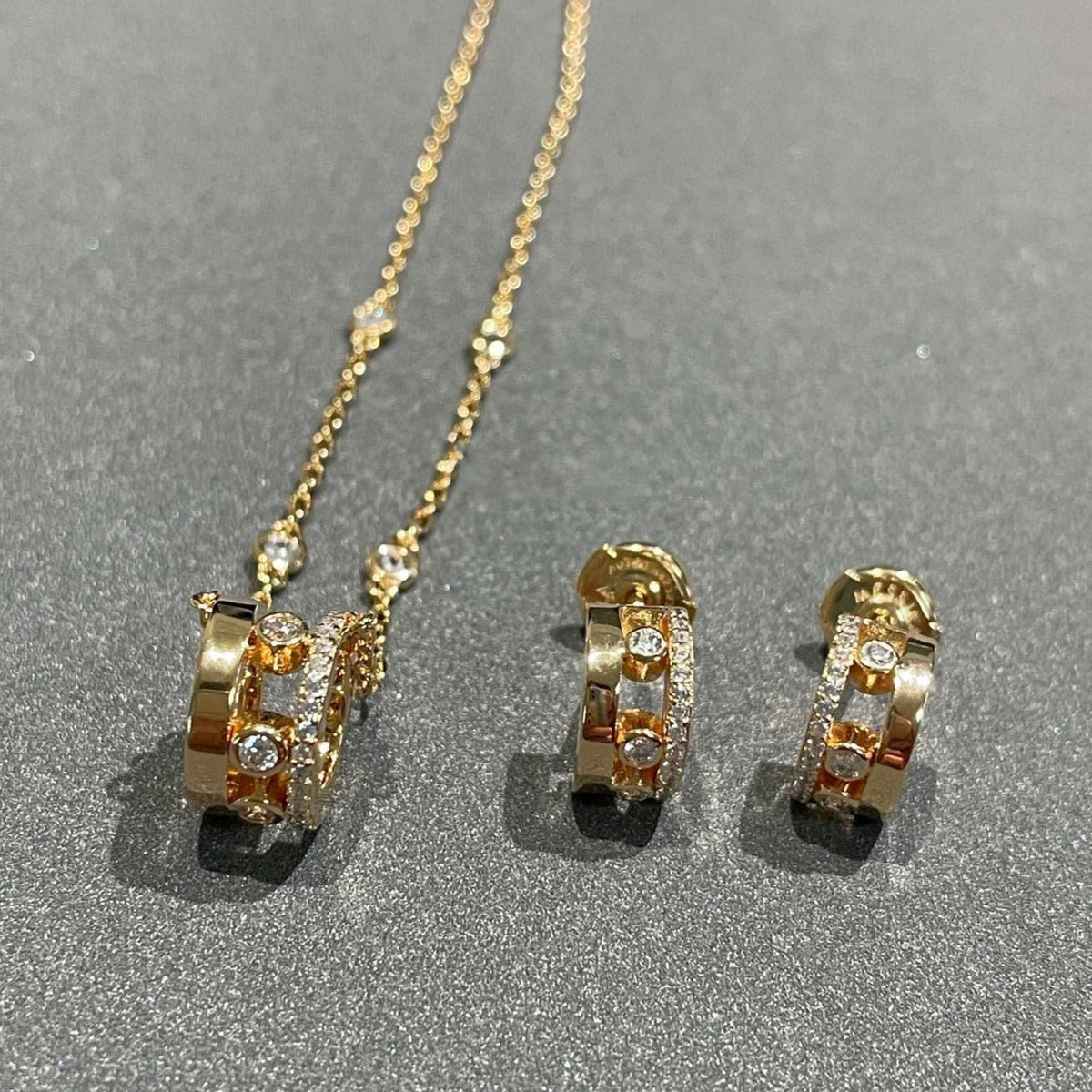 [Stellar Jewelry]CHAIN MOVE ROMANE PEDAND NECKLACE