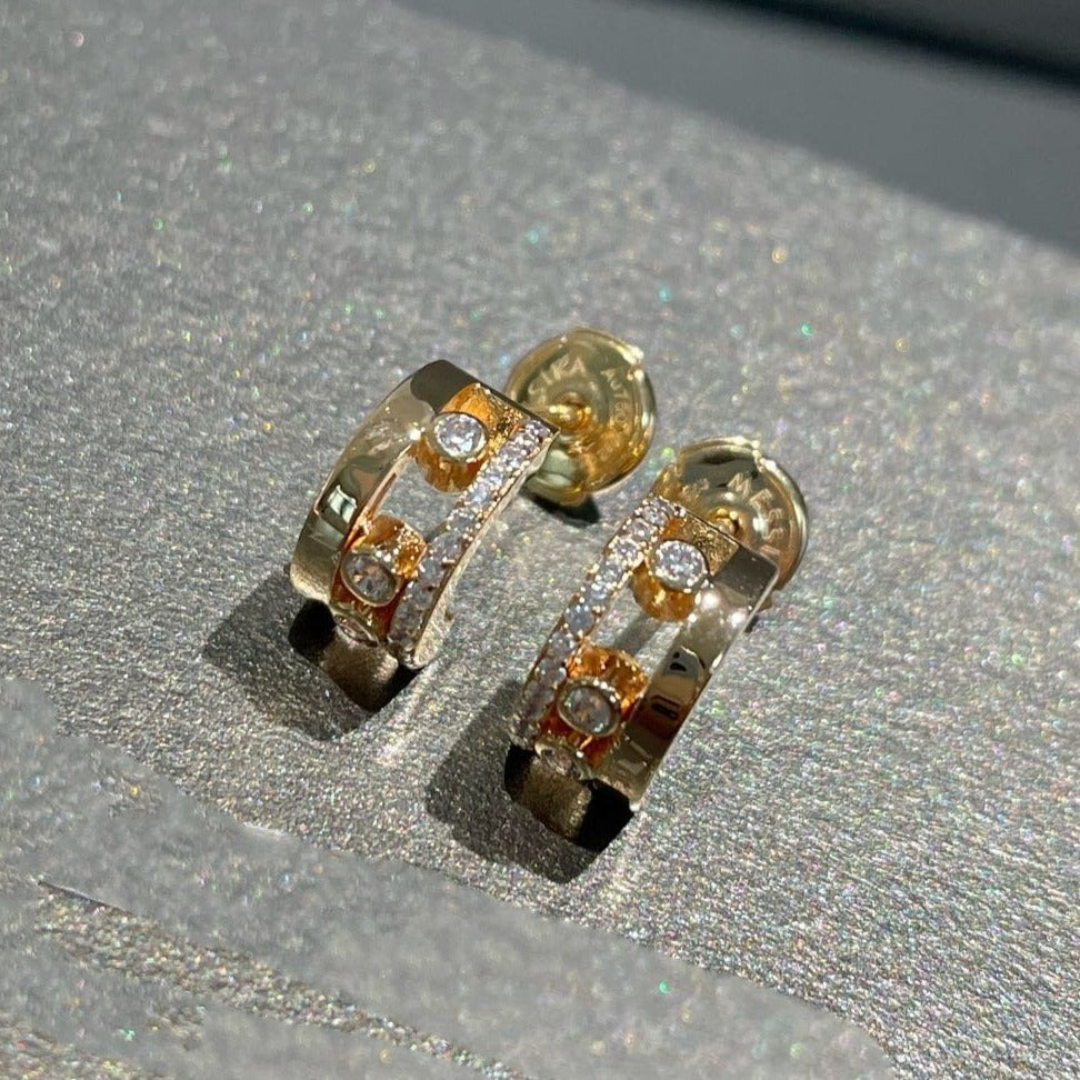 [Stellar Jewelry]MOVE ROMANE EARRINGS DIAMOND