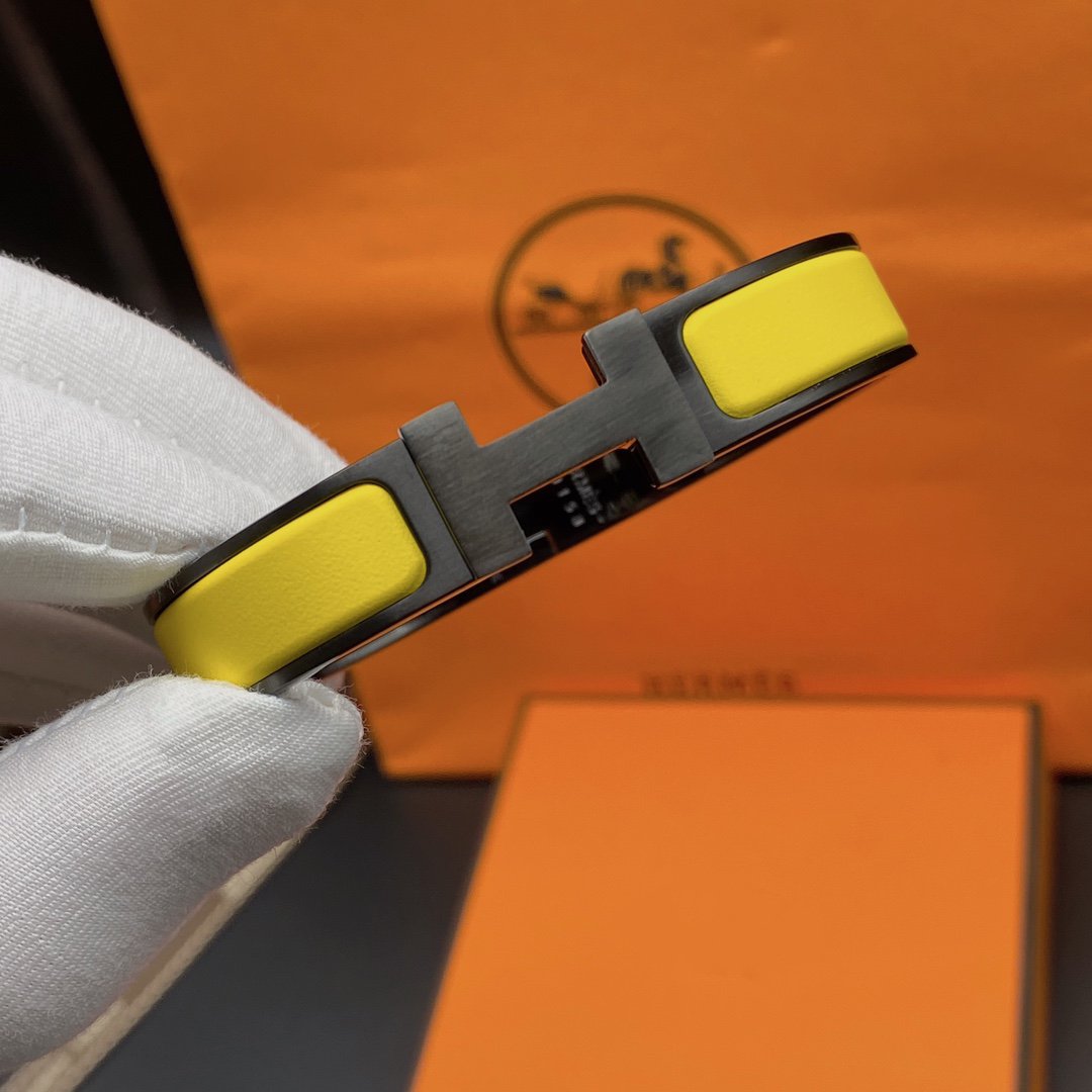 [Stellar Jewelry]CLIC HM SO BLACK YELLOW BRACELET