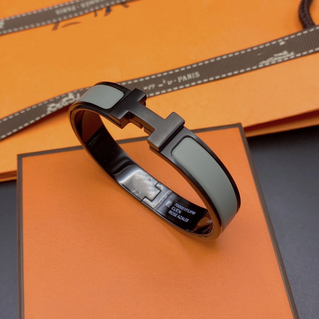 [Stellar Jewelry]CLIC HM SO BLACK GREY BRACELET
