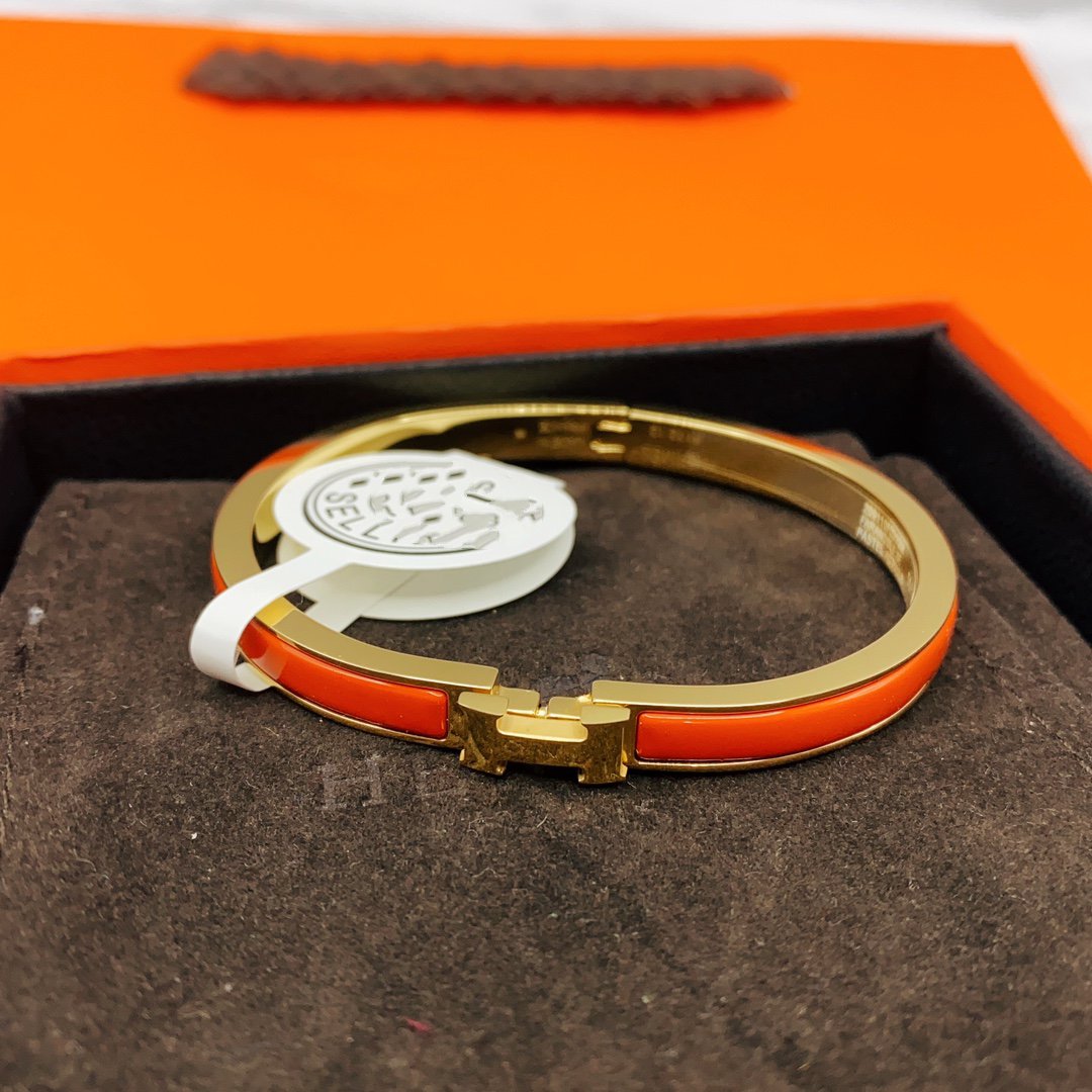 [Stellar Jewelry]CLASSIC HM CLIC RED 8MM ENAMEL BRACELET