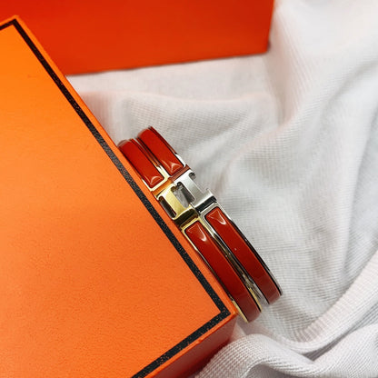 [Stellar Jewelry]CLASSIC HM CLIC RED 8MM ENAMEL BRACELET