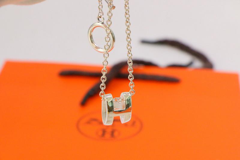 [Stellar Jewelry]HM NECKLACE H LETTER OVAL SERIES
