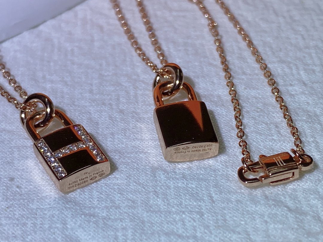 [Stellar Jewelry]HM ADVANCED NICHE LOCK HEAD NECKLACE DIAMONDS