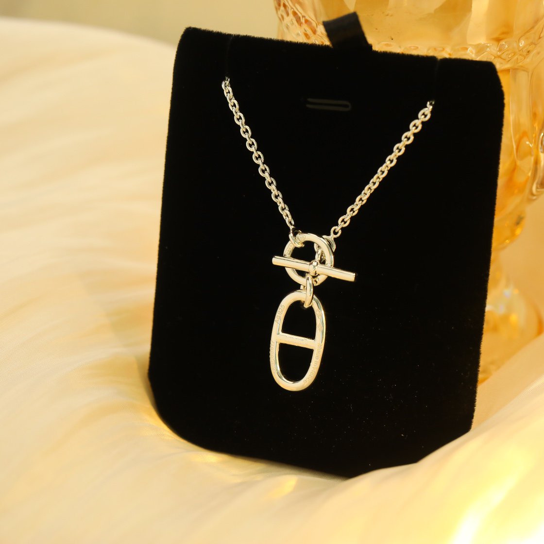 [Stellar Jewelry]HM CHAINE D'ANCRE PENDANT NECKLACE STERLING SILVER