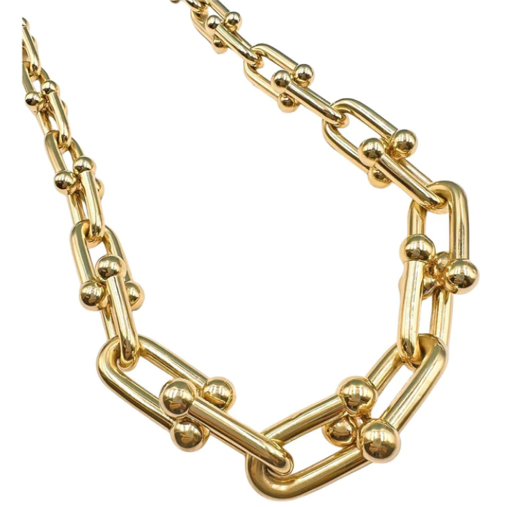 [Stellar jewels]HARDWEAR PINK GOLD CHOKER