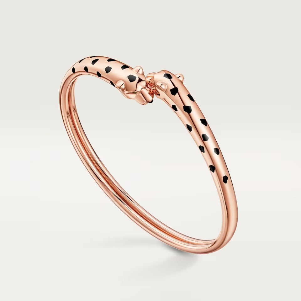 [Stellar Jewelry]PANTHERE DOUBLE HEADED OPEN BRACELET