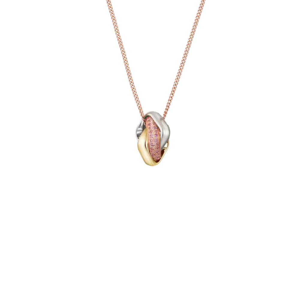 [Stellar Jewelry]TRINITY CUSHION NECKLACE COLLECTION
