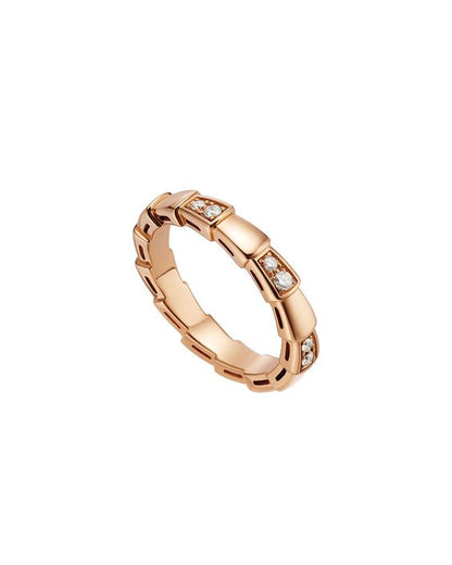 [Stellar Jewelry]SERPENTI RING PINK GOLD  3MM