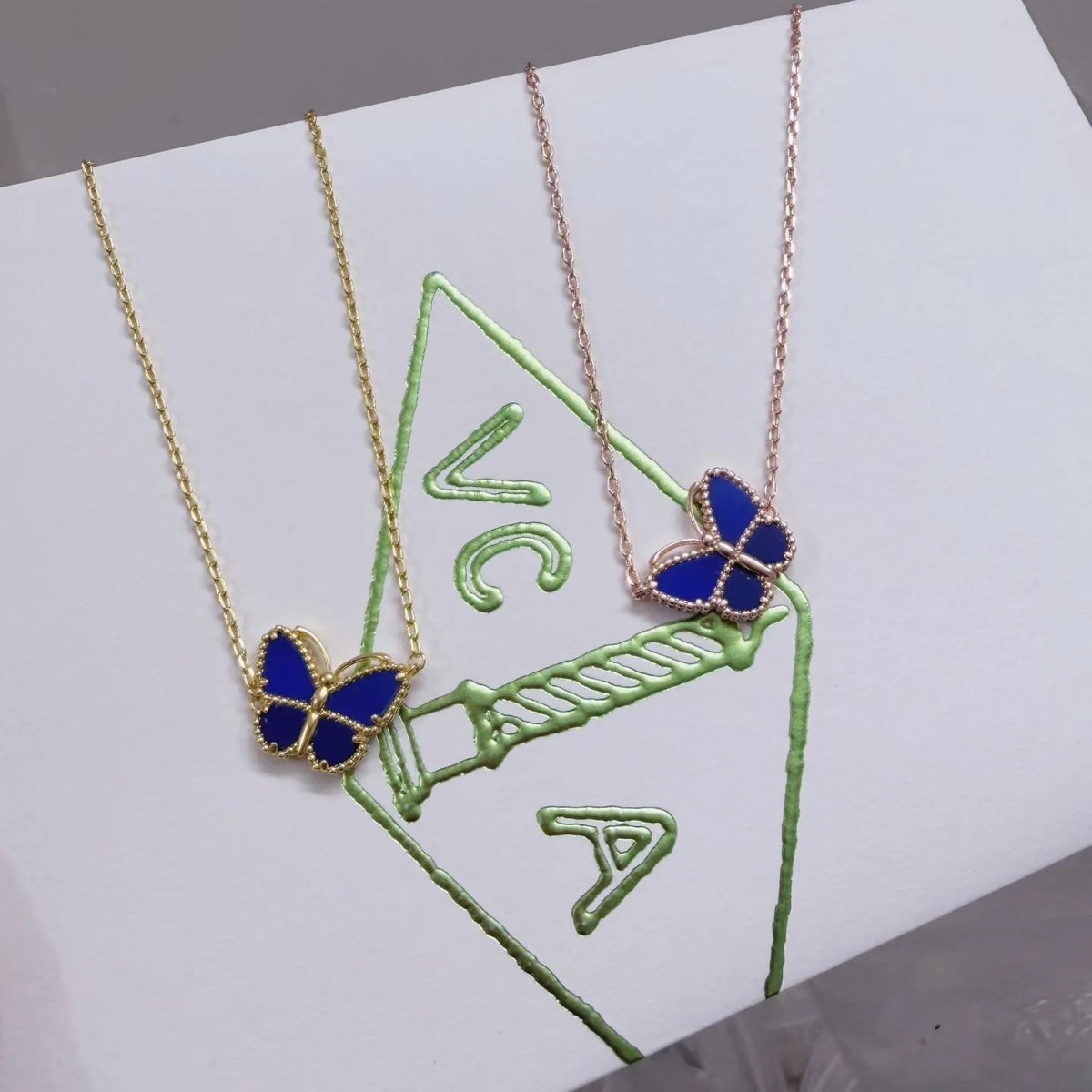 [Stellar Jewelry] 2026 NEW LUCKY BUTTERFLY 1 MOTIFS NECKLACE