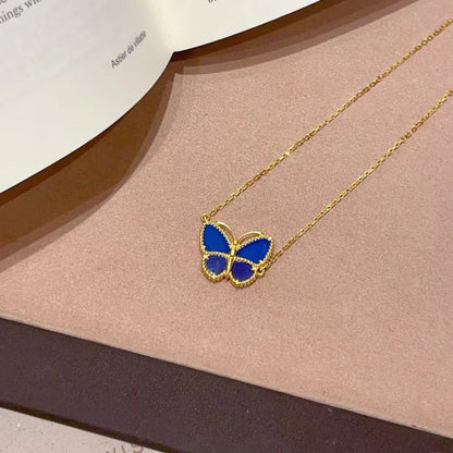 [Stellar Jewelry] 2026 NEW LUCKY BUTTERFLY 1 MOTIFS NECKLACE