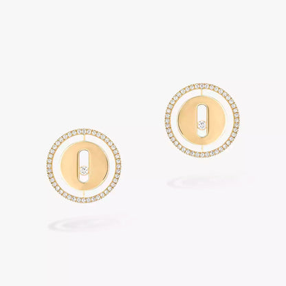 [Stellar Jewelry]Lucky Move Diamond Earrings