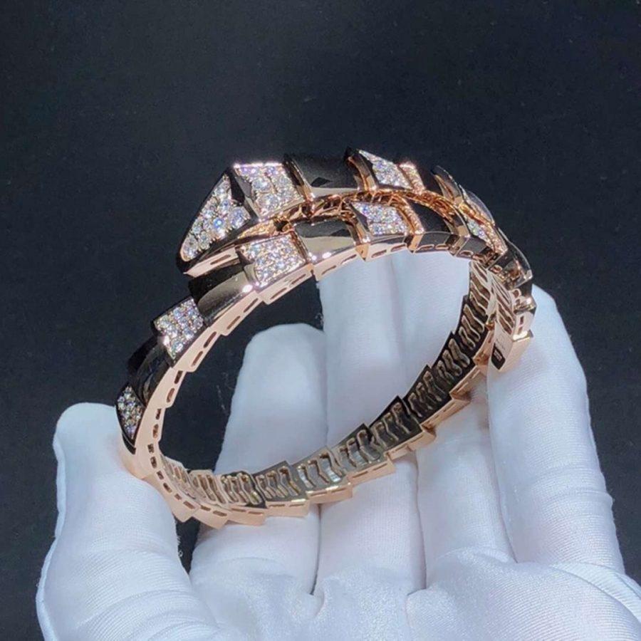 [Stellar Jewelry]SERPENTI BRACELET PINK GOLD DIAMOND