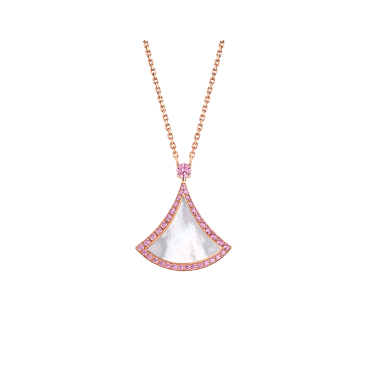 [Stellar Jewelry]DREAM NECKLACE MOP DIAMOND PINK