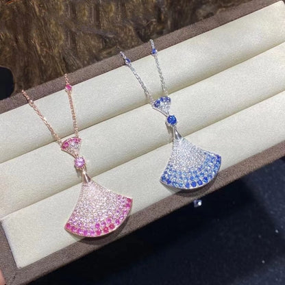 [Stellar Jewelry]DREAM NECKLACK DIAMOND PINK GOLD
