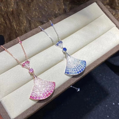 [Stellar Jewelry]DREAM NECKLACE AGATE SILVER DIAMOND