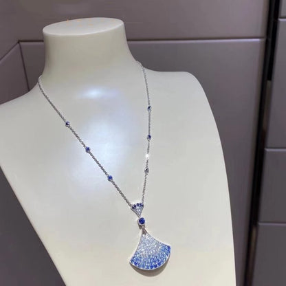 [Stellar Jewelry]DREAM NECKLACE AGATE SILVER DIAMOND