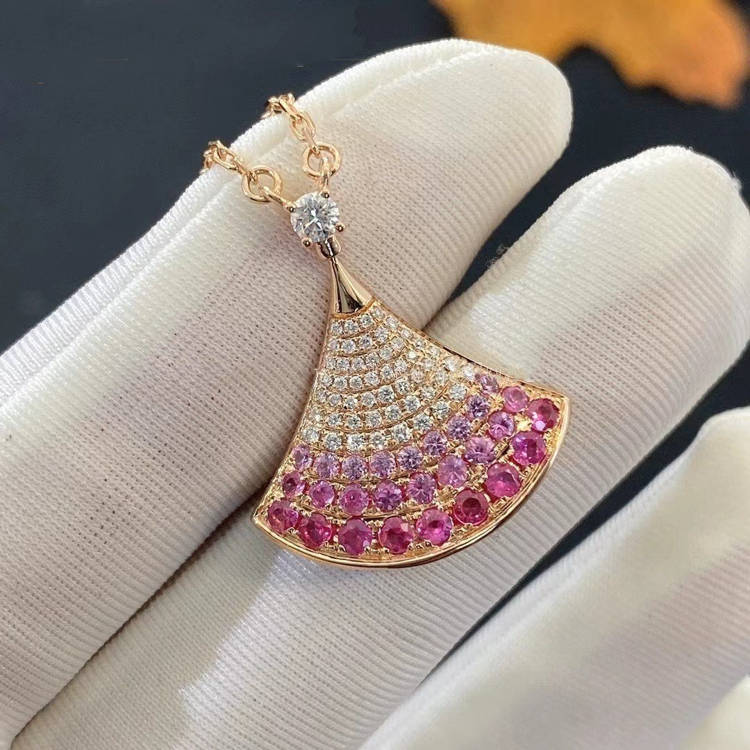 [Stellar Jewelry]DREAM NECKLACE PINK GOLD PINK DIAMOND