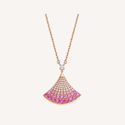 [Stellar Jewelry]DREAM NECKLACE PINK GOLD PINK DIAMOND