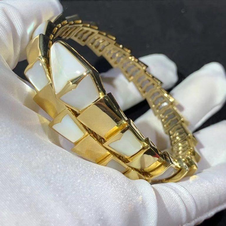 [Stellar Jewelry]SERPENTI BRACELET MOP GOLD