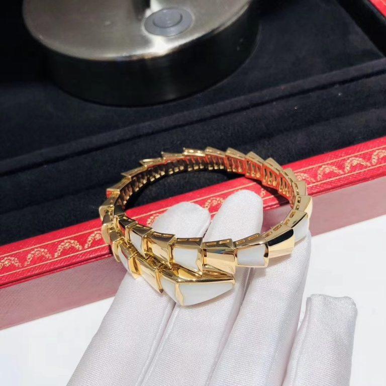 [Stellar Jewelry]SERPENTI BRACELET MOP GOLD