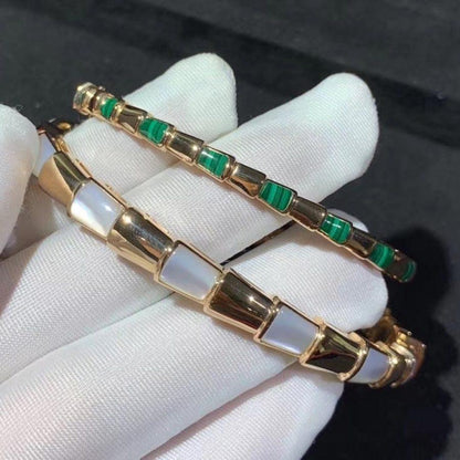 [Stellar Jewelry]SERPENTI BRACELET PINK GOLD MOP