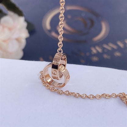 [Stellar Jewelry]LOVE BRACELET DOUBLE RING