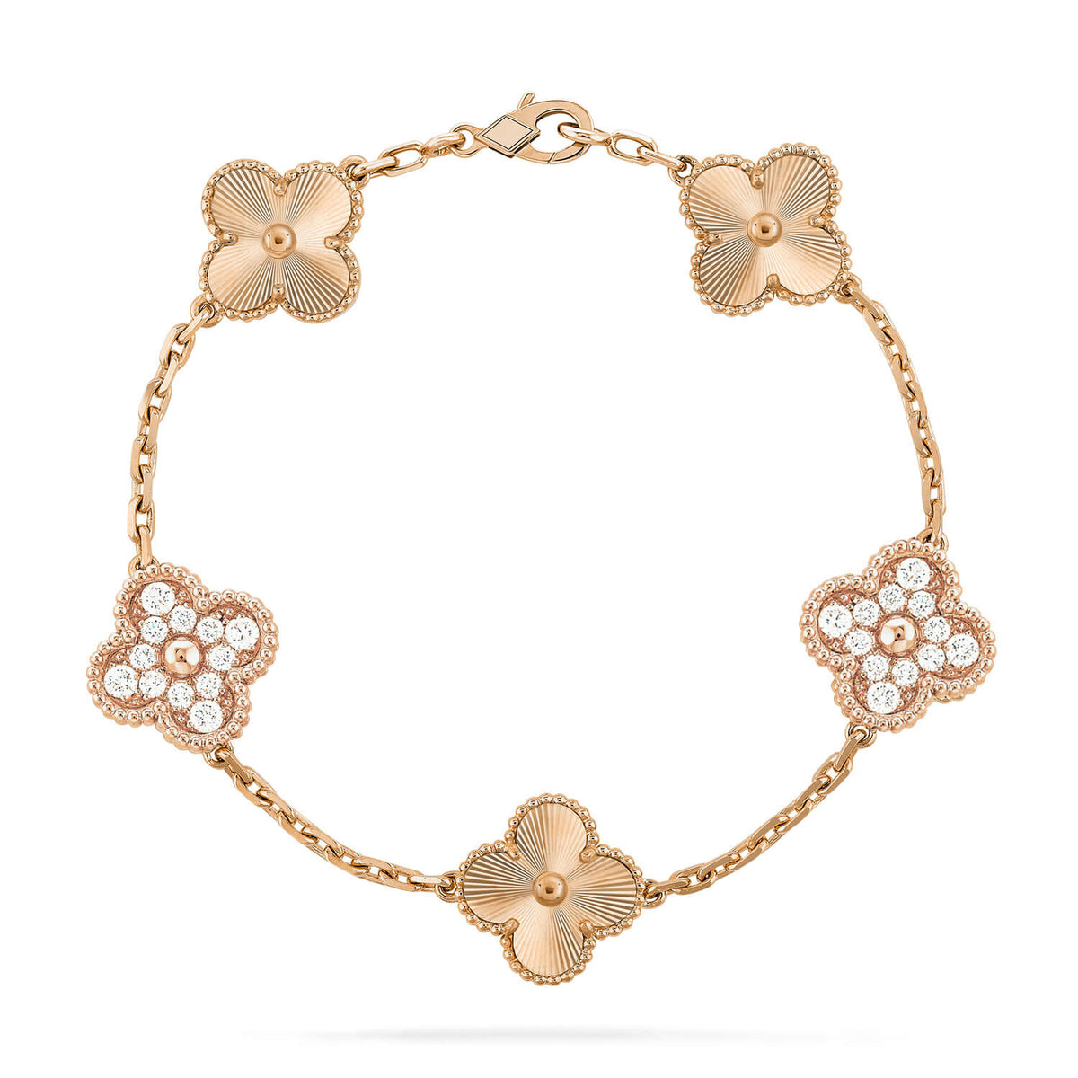 [Stellar Jewelry] CLOVER 5 MOTIF LASER BRACELET COLLECTION
