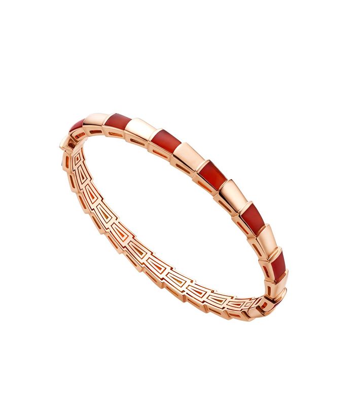 [Stellar Jewelry]SERPENTI BRACELET PINK GOLD RUBELLITE