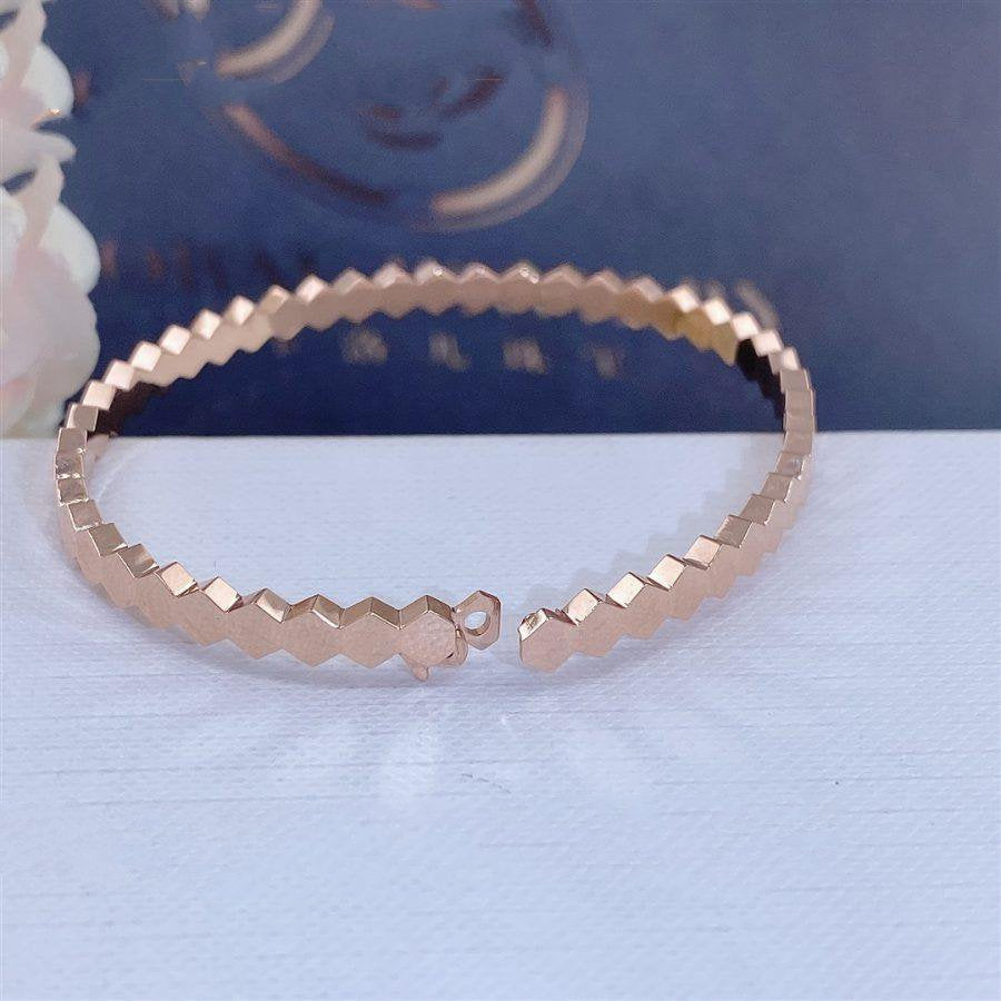 [Stellar Jewelry]BEE LOVE PINK GOLD BRACELET