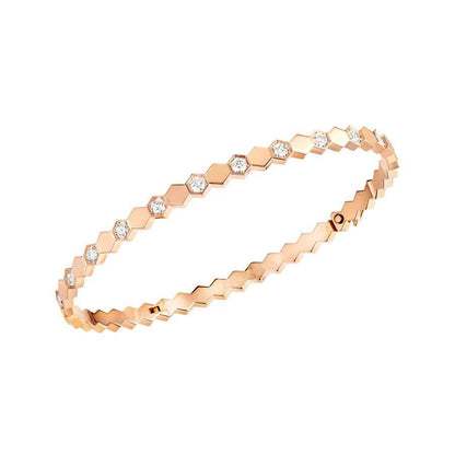 [Stellar Jewelry]BEE LOVE SILVER DIAMOND BRACELET