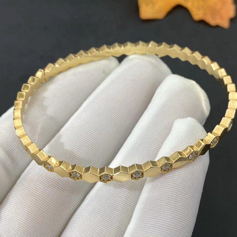 [Stellar Jewelry]BEE LOVE GOLD DIAMOND BRACELET