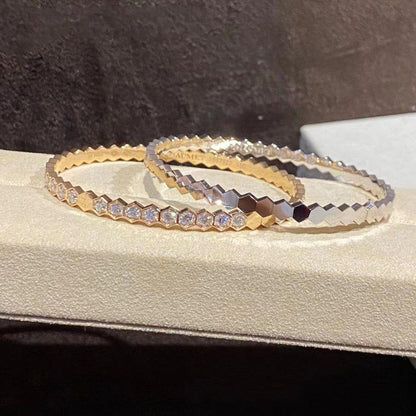 [Stellar Jewelry]BEE LOVE GOLD BRACELET FULL DIAMOND