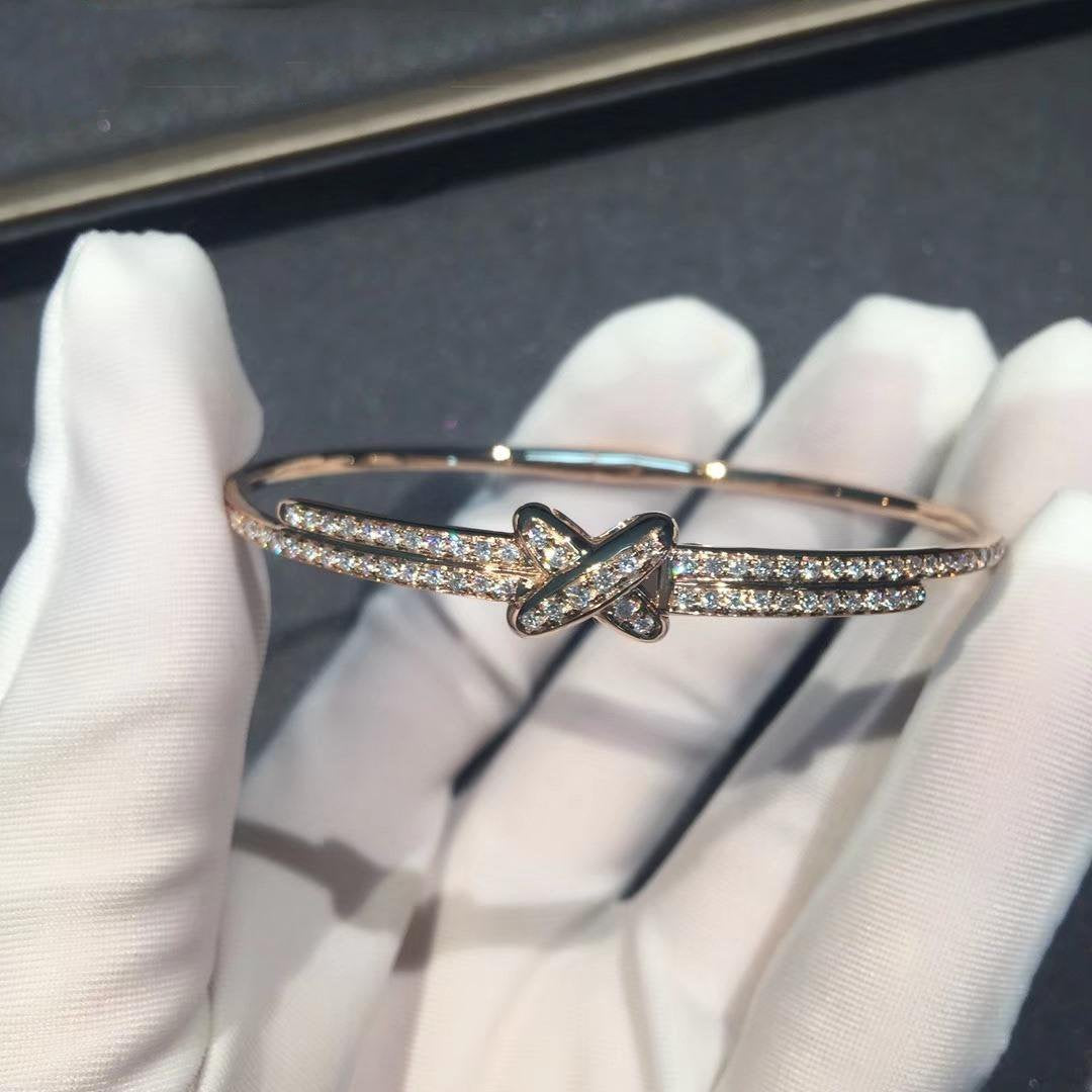 [Stellar Jewelry]JEUX DE BRACELET DIAMONDS PINK GOLD