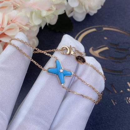 [Stellar Jewelry]JEUX BRACELET TURQUOISE PINK GOLD 1 DIAMOND