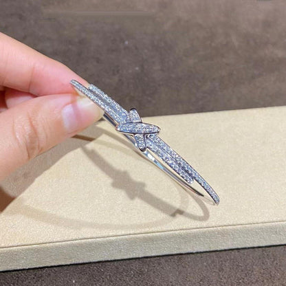 [Stellar Jewelry]JEUX DE BRACELET DIAMONDS SILVER