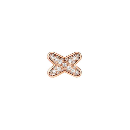 [Stellar Jewelry]JEUX DE PINK GOLD DIAMOND EARRINGS