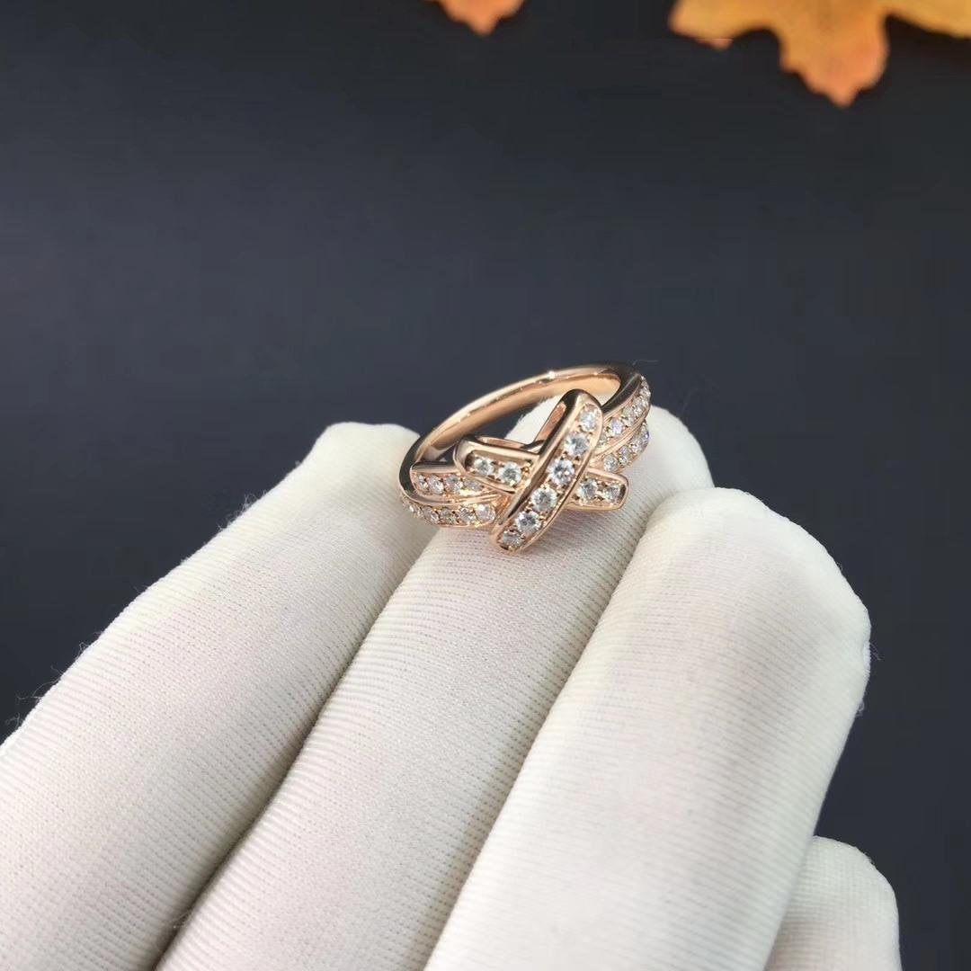 [Stellar Jewelry]JEUX DE RING PINK GOLD DIAMOND