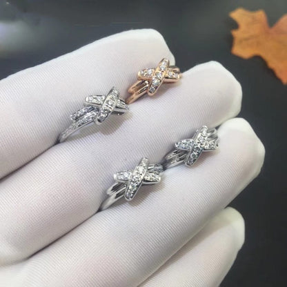 [Stellar Jewelry]JEUX DE SILVER DIAMOND RING