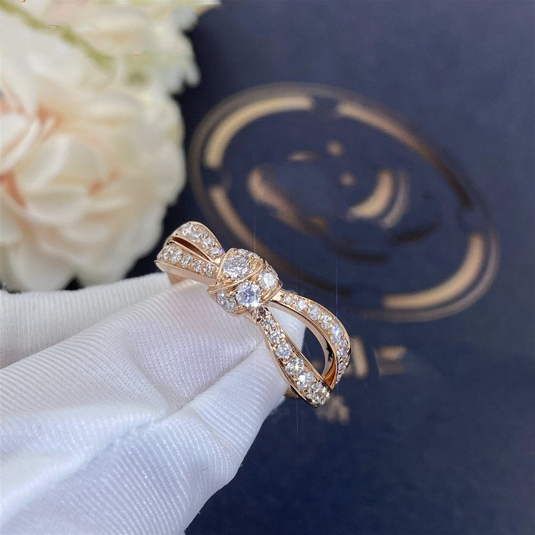 [Stellar Jewelry]LIENS PINK GOLD DIAMOND RING