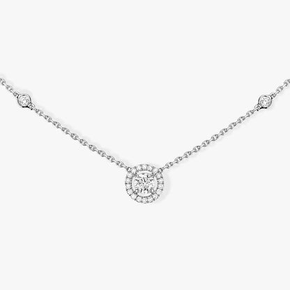 [Stellar Jewelry]Diamond Necklace 0,20ct Brilliant Shape Joy