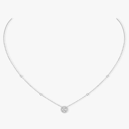 [Stellar Jewelry]Diamond Necklace 0,20ct Brilliant Shape Joy