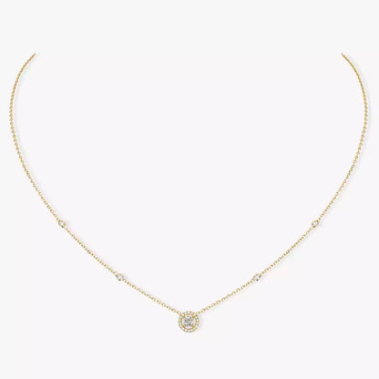 [Stellar Jewelry]Diamond Necklace 0,20ct Brilliant Shape Joy