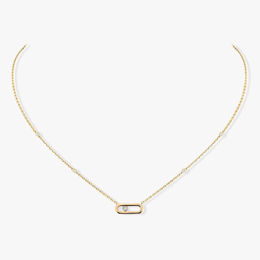 [Stellar Jewelry]MOVE UNO DIAMOND NECKLACE