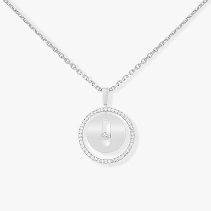 [Stellar Jewelry]LUCKY MOVE PM NECKLACE SILVER DIAMOND