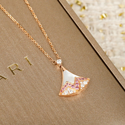 [Stellar Jewelry]BVLGARI Divas' Dream Qixi Exclusive Pink Gemstone Necklace