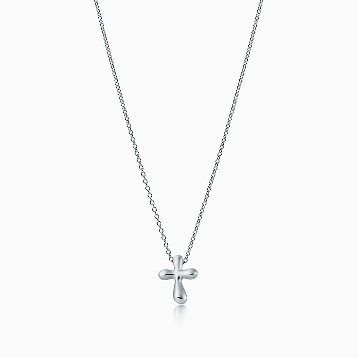 [Stellar jewels]CROSS PENDANT MINI BARE CROSS NECKLACE