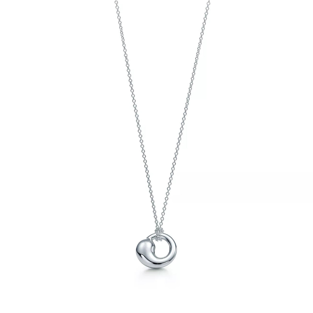 [Stellar jewels]SNAIL PEDANT SILVER NECKLACE